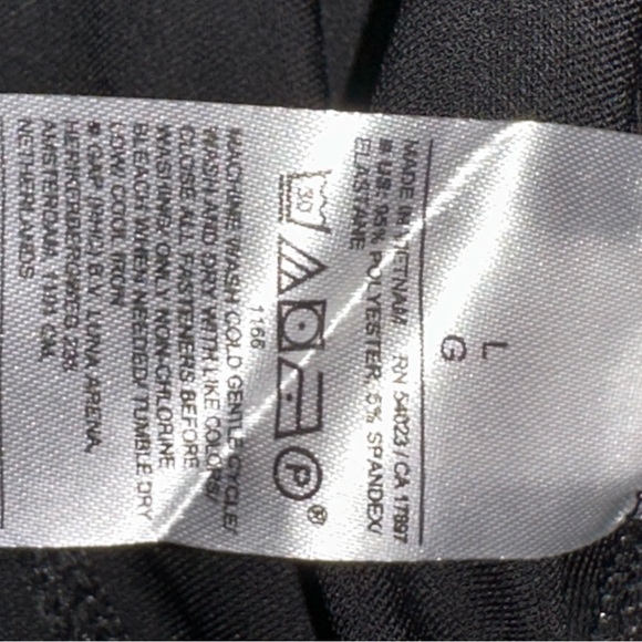 Banana Republic Factory Midi Shirtdress Black Dress NWT Sz L Old Money - Picture 7 of 9